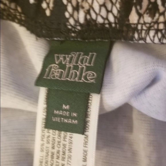 Wild Fable Snake Print Stripe Pants Sz M NWT - Picture 2 of 8